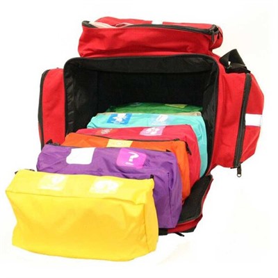 Think Safe Inc First Voice Color Coded First Aid Responder Kit - Color ...